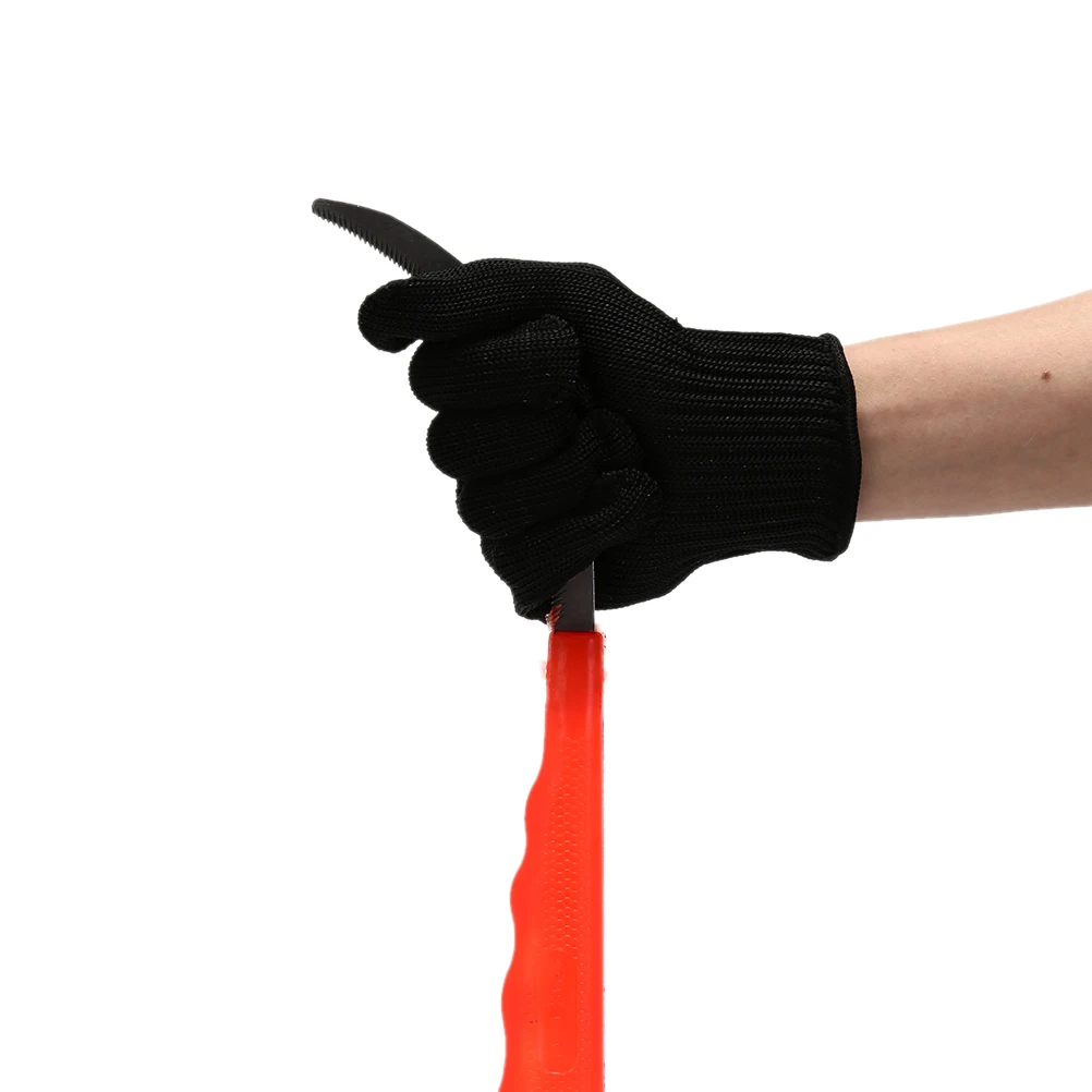 1 пара черные анти резные ручные защитная сетка перчатки резной