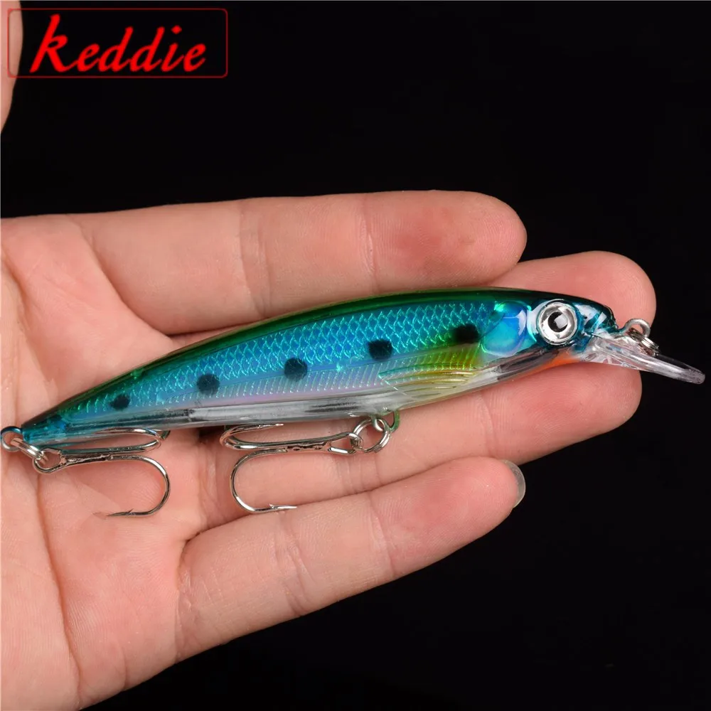 1 шт. плавающая приманка для рыбной ловли гольян лазерная жесткая искусственная 3D