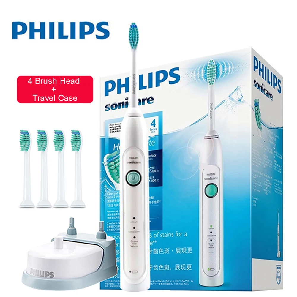 Оригинальная Водонепроницаемая ультразвуковая зубная щетка PHILIPS HX6730/02