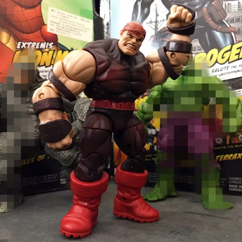 Marvel Legends Garage Kit Secondhand 3,75 ''X-men-Juggernaut Unmasked фигурка Коллекционная модель свободная игрушка без коробки