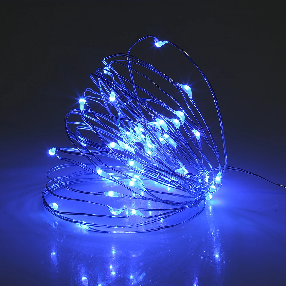 Waterproof LED String Light Mini Christmas Lights for Holiday Party Garden Bedroom Wedding Decoration 5V USB Fairy Lamp 2m 20led | Освещение