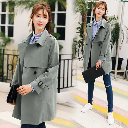 Женская Повседневная ветровка осень-весна 2019 |