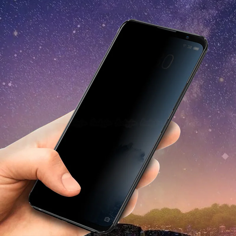 Закаленное стекло для Meizu 16/16TH/16X защита экрана от шпионов | Мобильные телефоны и