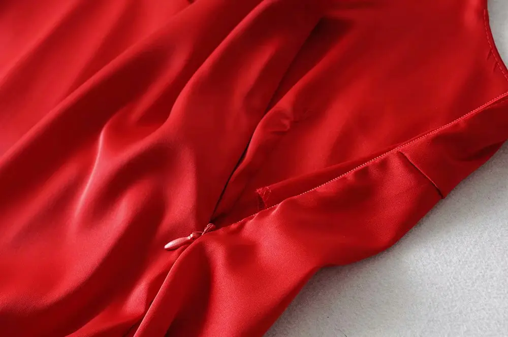 Bazaleas тонкое атласное гладкое платье vestidos модное летнее платье как шелк винтажное длинное платье на тонких бретелях Прямая
