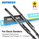 Обновления стеклоочистителей для RenaultDacia Sandero Mk1 Mk2 точные Fit 2008 2009 2010 2011 2012 2013 2014 2015 2016 2017