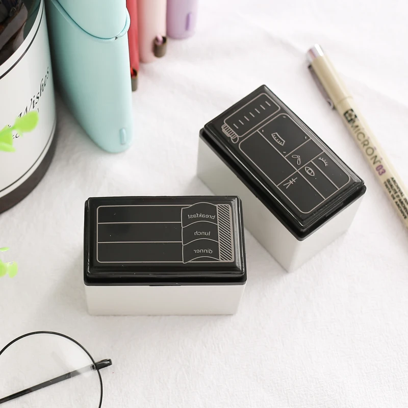 1 шт. расписание здоровья живой ужин шаблон деревянный резиновый штамп для детей