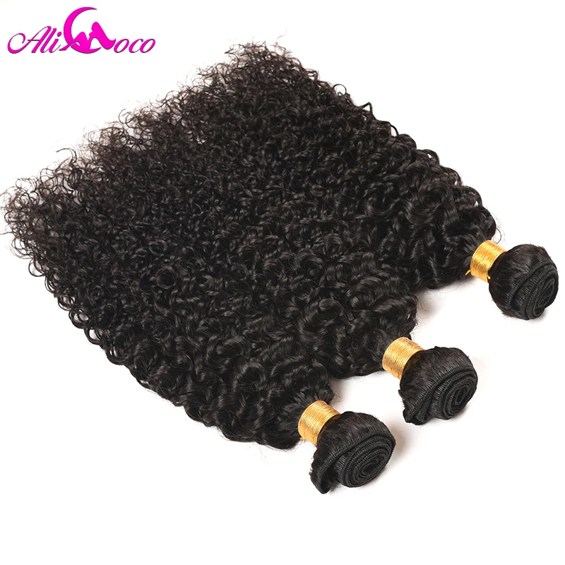 Искусственные волосы перуанские искусственные Ali Coco 1/3/ 4 шт 100% искусственных