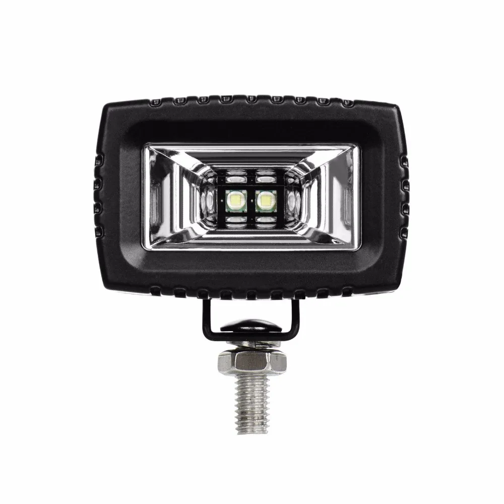 KRATOR 2PCS 20W Flood Led Light Bar Pods 1000 Lumens 6500K Off Road Backup Driving Lights Fog Lamp for SUV Bumper ATV on - 2 шт. прожектора KRATOR 20W Flood Led Light Bar Pods 1000 люмен 6500K для внедорожников, заднего хода и дневных ходовых огней для ба