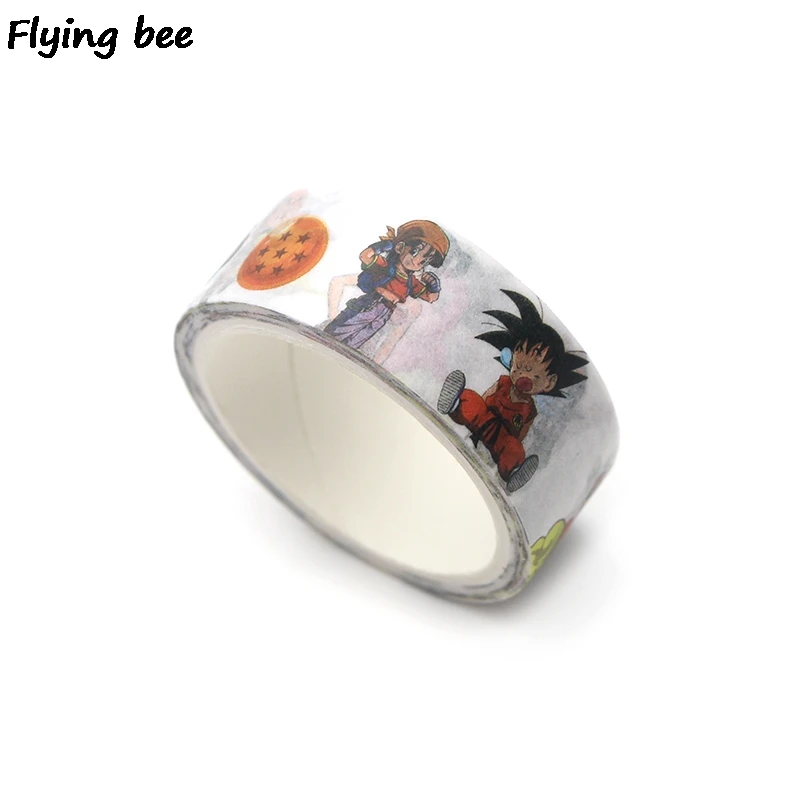 Бумажная Васи лента Flyingbee 15 мм x 5 м клейкая наклейка для скрапбукинга сделай сам