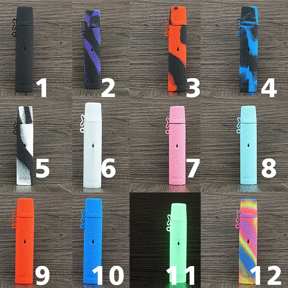 Текстурный чехол для Vape отдохнуть Pod силиконовый кожного покрова рукава