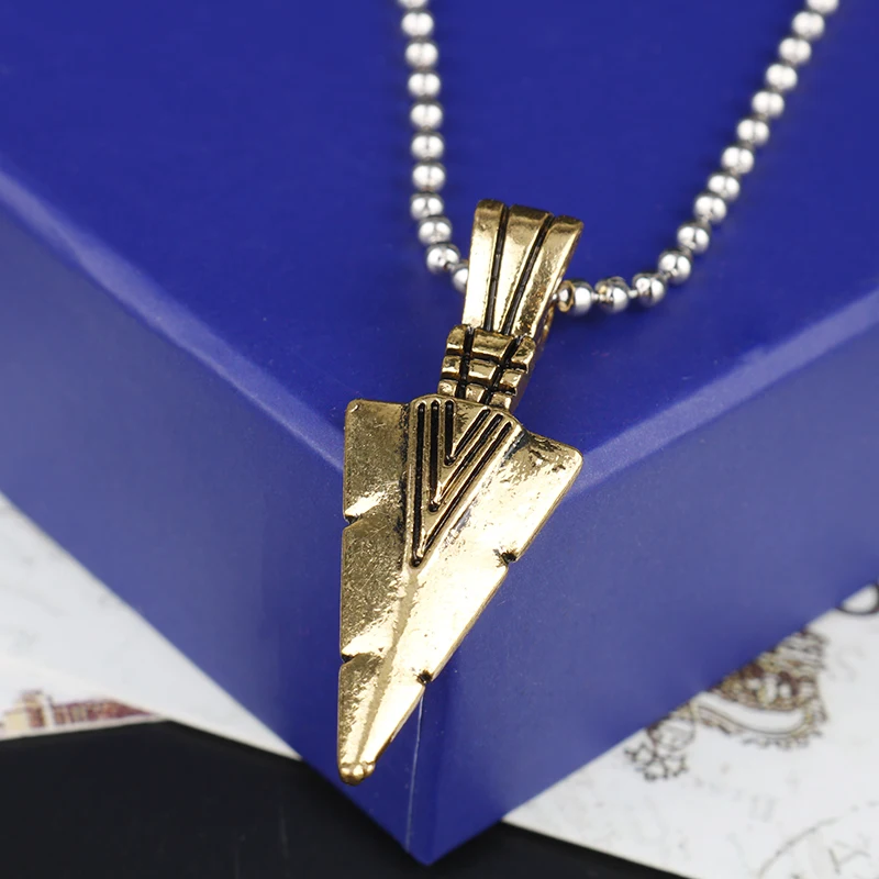 Мужское украшение в стиле хип хоп подвеска виде стрелы Фараона колье|hip hop