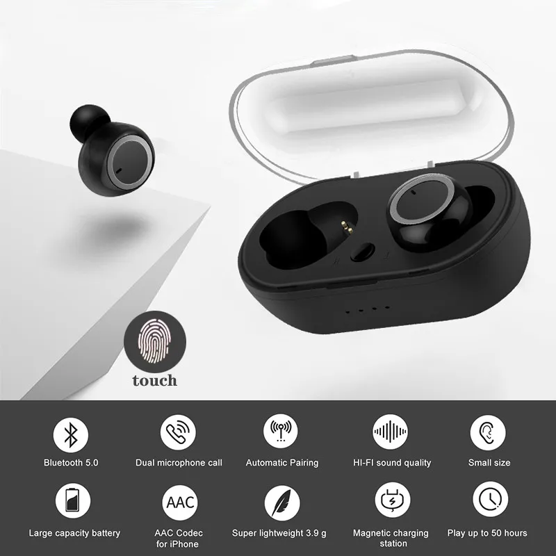 Bluetooth 5.0 Earphones For Huawei Honor 20 10 10i 20i 10 9 Lite 8C 8X Play v10 v20 6c 6x lite 8x max Wireless Earbud Earpieces