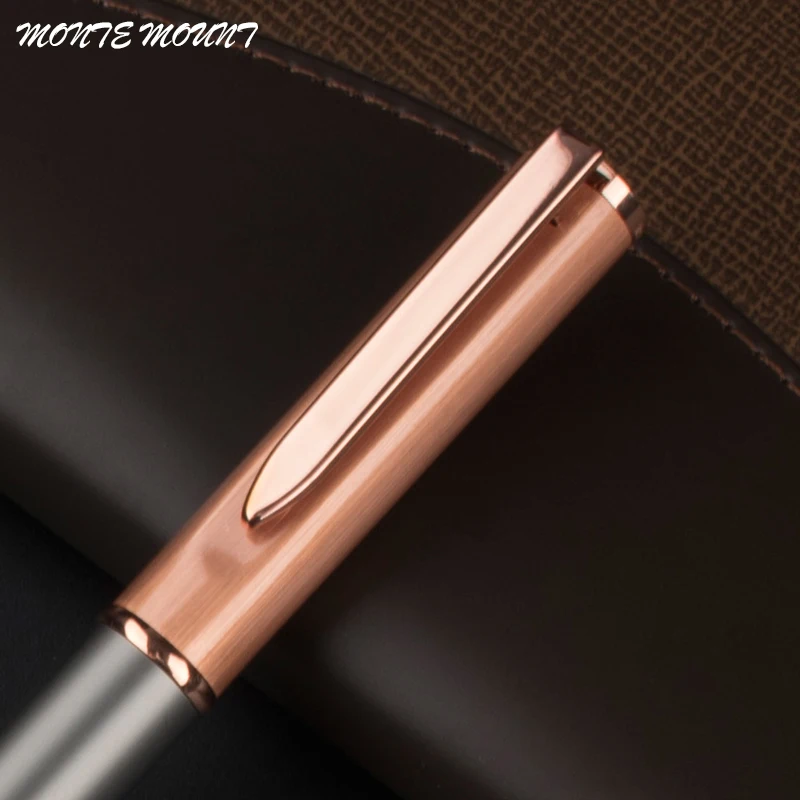 Роскошные металлические шариковые ручки с черными чернилами для подписи бизнеса