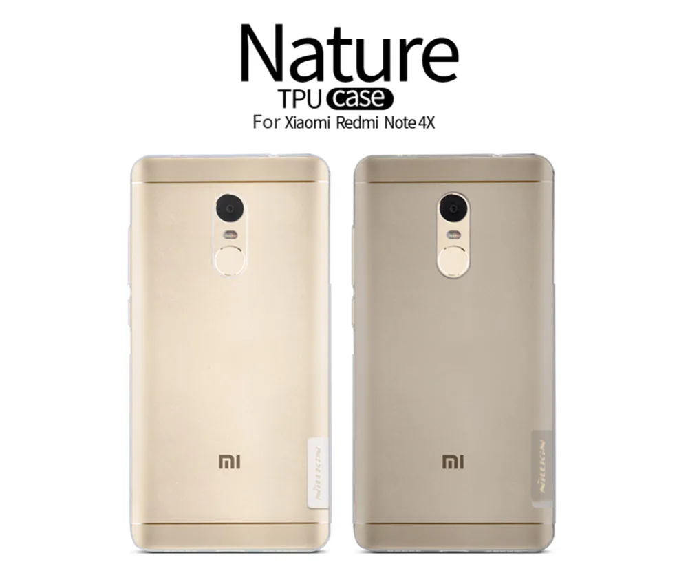 Redmi note 4x чехол 5 дюймов Nillkin природа прозрачный мягкий кремний ТПУ защитный для Xiaomi