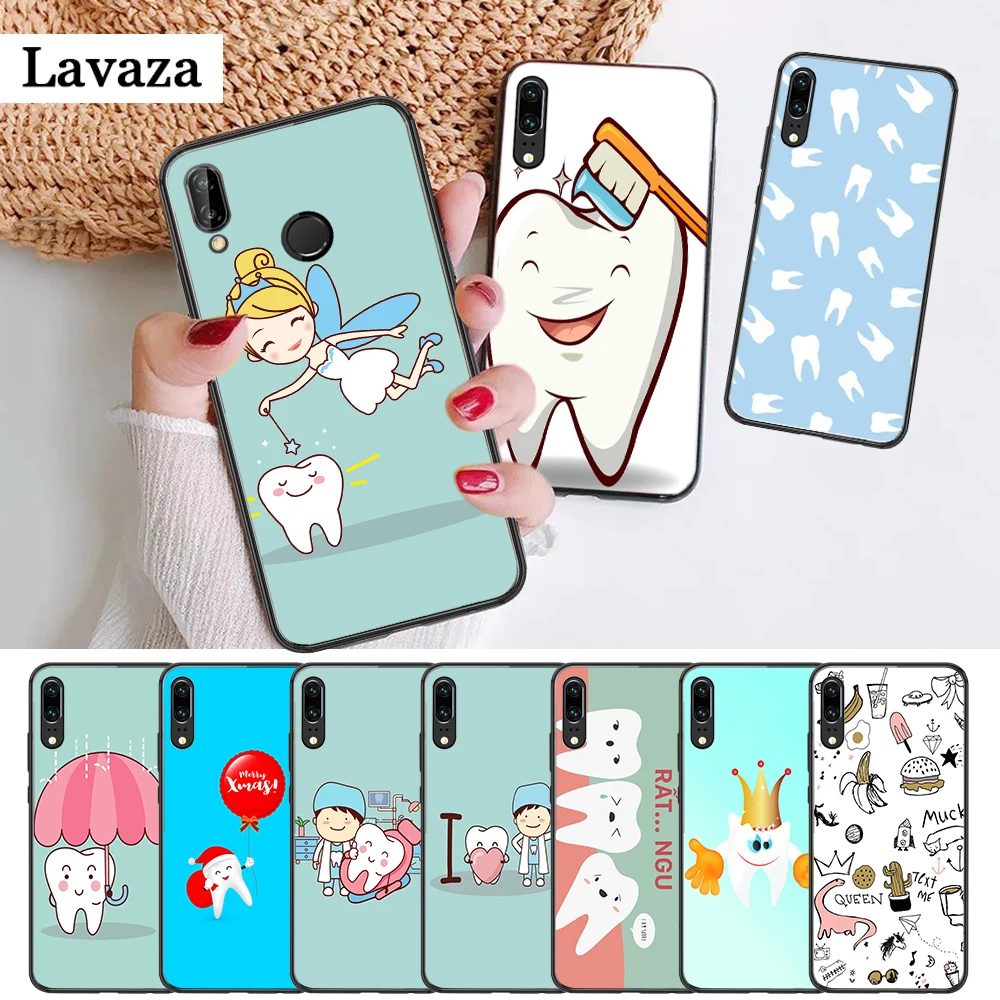 Стоматолог Зубной силиконовый чехол для Huawei P8 Lite 2015 2017 P9 2016 Mimi P10 P20 Pro P Smart Z 2019