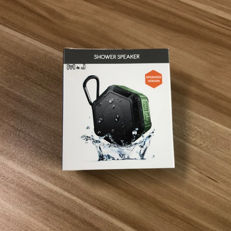 M& J работает в воде Портативный беспроводной Bluetooth динамик сабвуфер мощный IP65 Спорт на открытом воздухе Mp3 плеер Музыкальный динамик бас