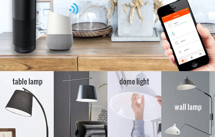 Urgrico Tuya Wifi умный переключатель DIY Беспроводной Дистанционный светильник интеллектуальное реле для домашней автоматизации модуль управления работа с Alexa/Google
