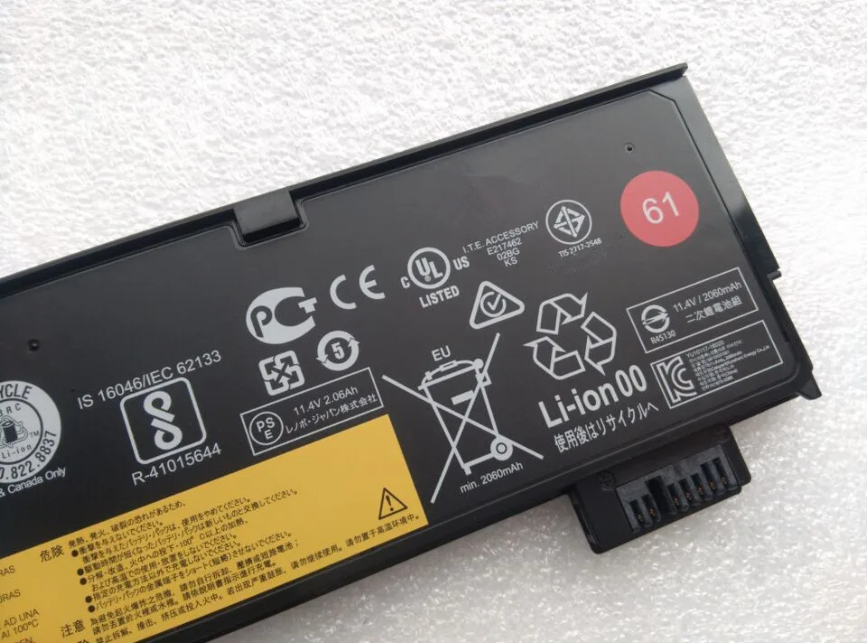 Аккумуляторы для ноутбука lenovo T570 20H T470 20HDA 20JMA P51S 01AV428 SB10K97585 01AV422 SB10K97582 01AV424 SB10K97581 3