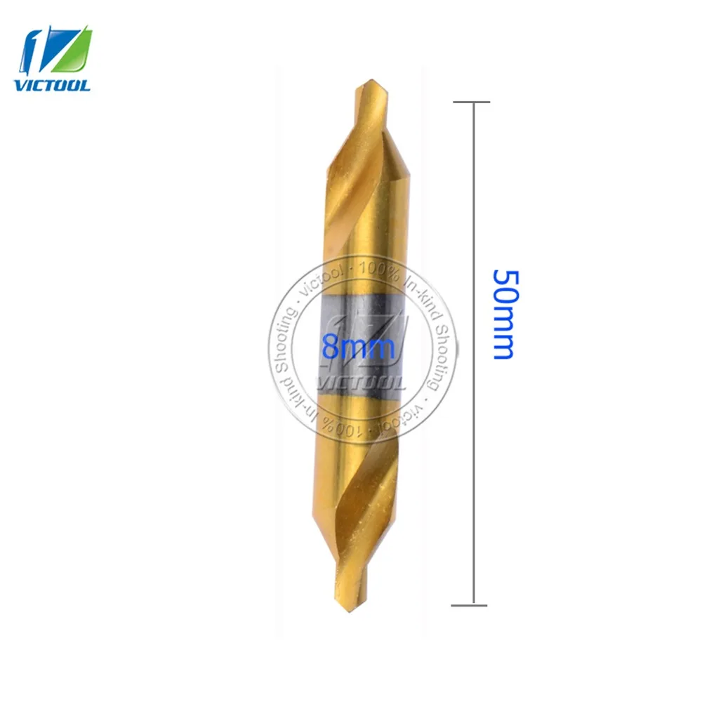 

3pcs/set Electrical HSS3.5 Combination Center Drills Countersinks Bit Set Lathe Mill 60 Degree Angle