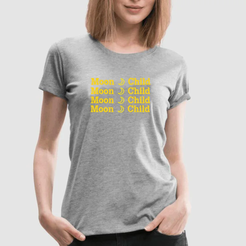 BTS Moon Child Tee Women Hipster Moonchildren Letters Printed T Shirt Women'S Casual Otton Short Sleeve Aesthetic Clothes | Женская