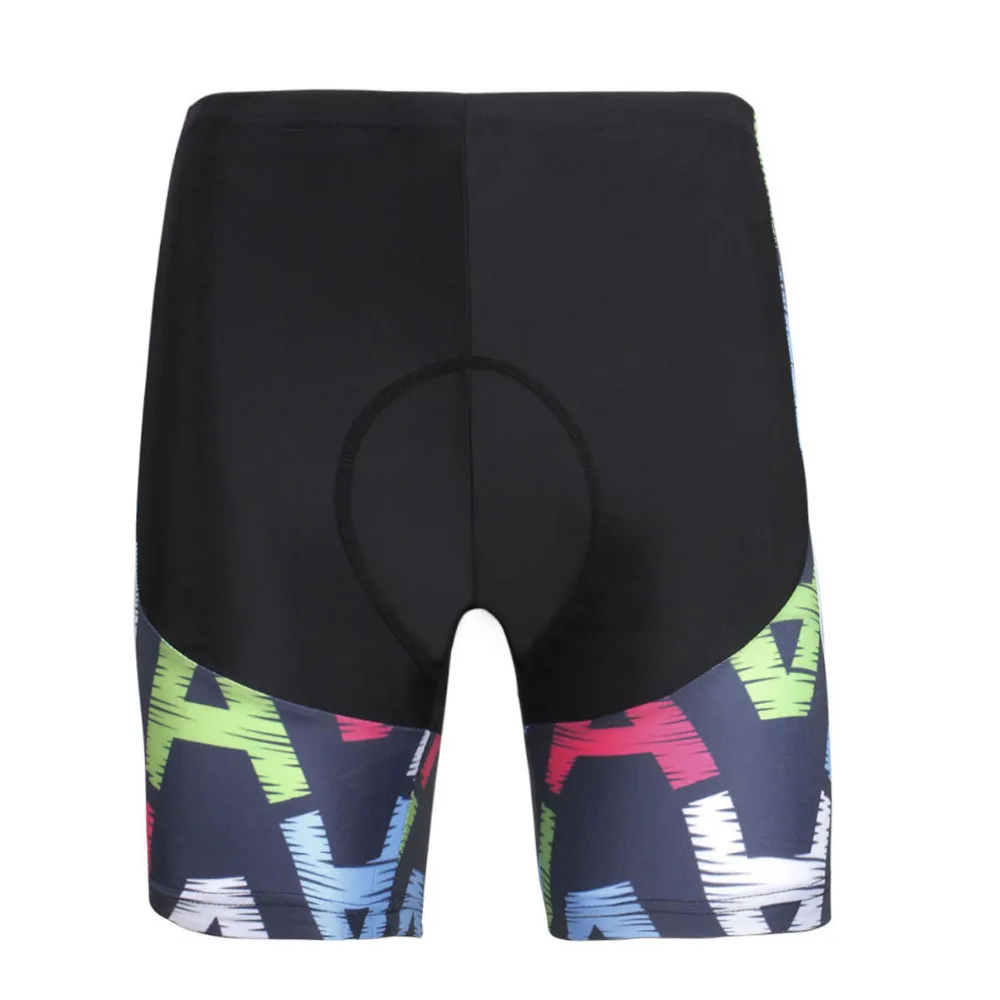 Женские силиконовые шорты с подкладкой и рисунком алфавита для горных