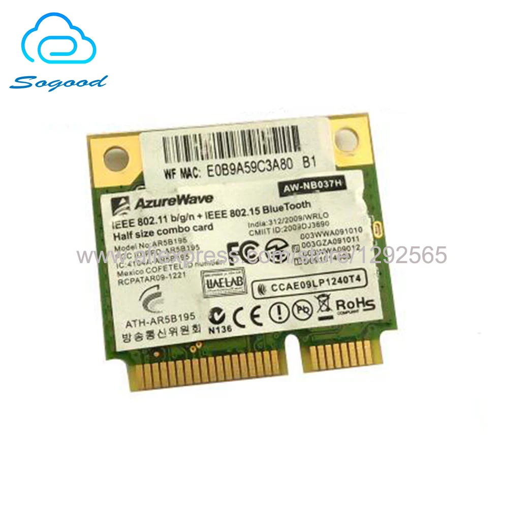 Оригинальная Компактная Беспроводная сетевая карта IEEE 802 11 b/g/n + 15 Bluetooth 3 0 150 Мбит/с
