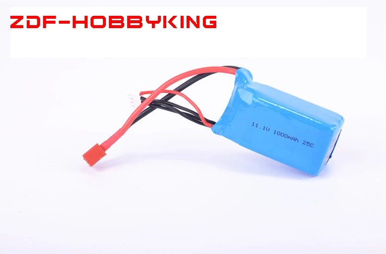 Новый ZDF 11 1 В 1000 мАч 3S 25C Lipo аккумулятор для радиоуправляемого вертолета дрона