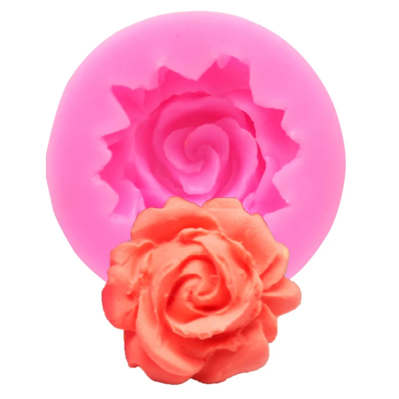 Силиконовая форма для торта 3D цветок помадки кексов желе конфет шоколада