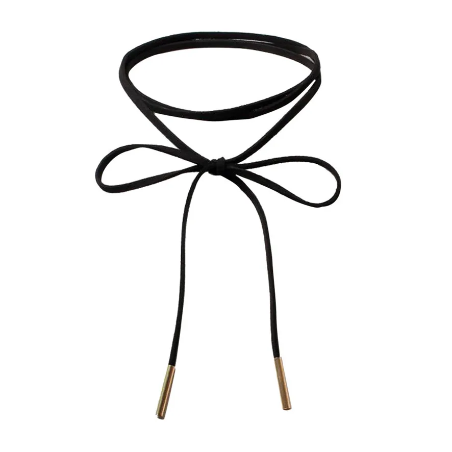 2018 лучшая цена 1 шт. набор ожерелий-чокеров из стрейчевого бархата классическое