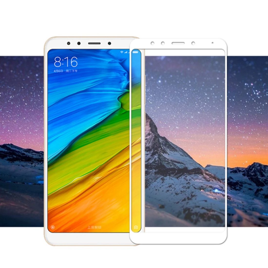 Закаленное стекло с полным покрытием для Xiaomi Redmi 6 6A 6Pro 4 4A 4X 5 5A 5Plus стеклянная