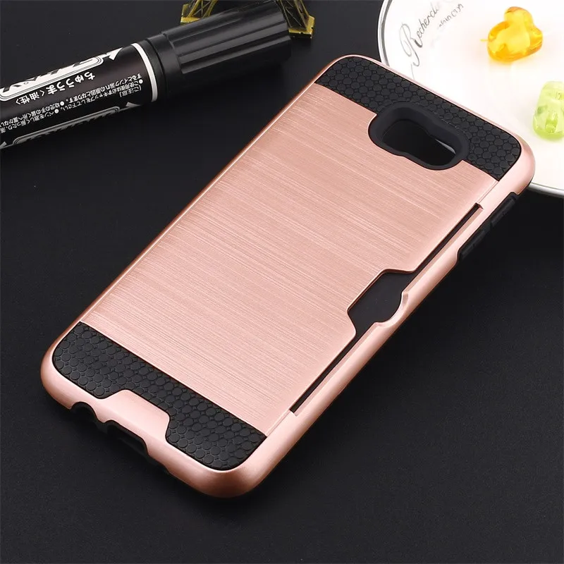 Противоударный пластиковый Гибридный армированный чехол из ТПУ для Samsung Galaxy