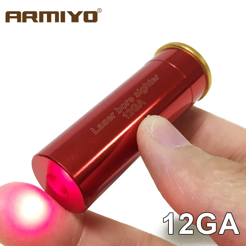Armiyo охотничья оптика лазер 12GA 12 Калибр красный точечный коллиматор инфракрасный пистолет диаметр прицел стрельба аксессуары в комплект не входят батареи