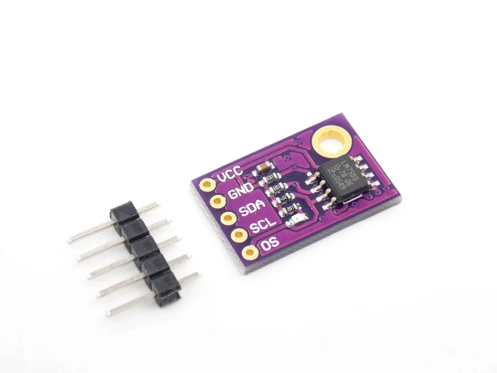 LM75 CJMCU-75 датчик температуры высокоскоростной интерфейс I2C Высокоточный Модуль платы разработки