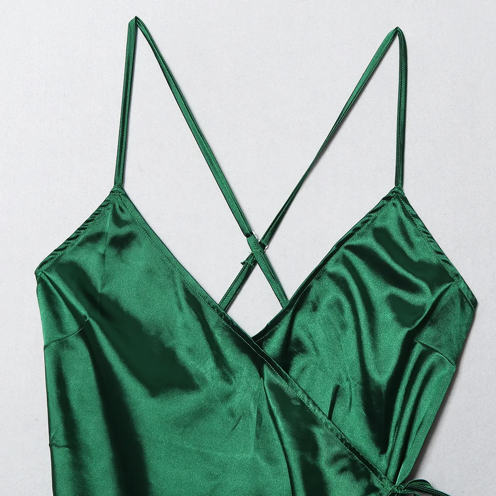 Летнее женское платье 2019 сексуальные платья на бретельках для женщин ночная