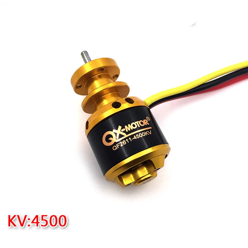 QX MOTOR QF2611 бесщеточный двигатель 3500KV /4500KV 55mm/64mm Ducted Fan Jet EDF 3 4S Lipo для РУ самолетов