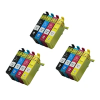 12pcs compatible multipack ink cartridge for epson t0711 t0712 t0713 t0714 for epson stylus d78d92d120dx4000dx4050dx4400