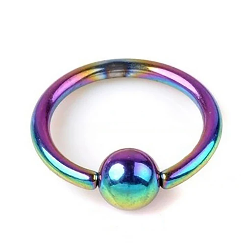 50 Шт. Круглый Сосков Нос Губы Кольцо Мяч Обруч Серьги Пирсинг | Украшения и