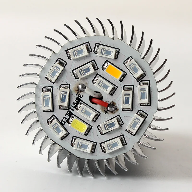 2019 T.Y.S светодиодный светильник для выращивания E27 220V SMD5730 лампада лампы роста