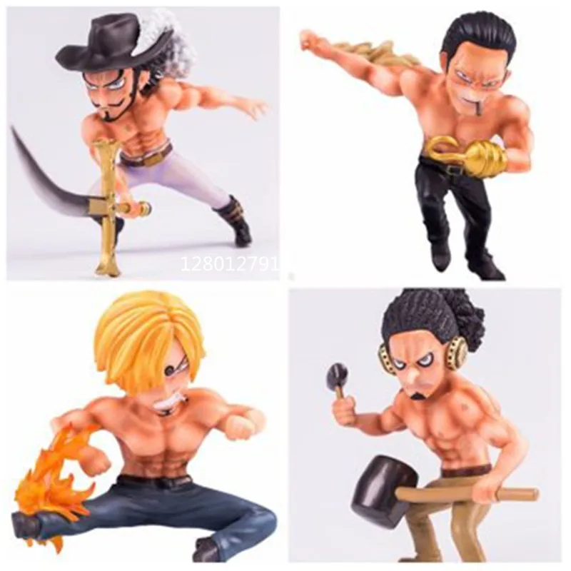 Экшн фигурка сэра крокодила Usopp Vinsmoke Sanji и Коллекционная модель игрушечная