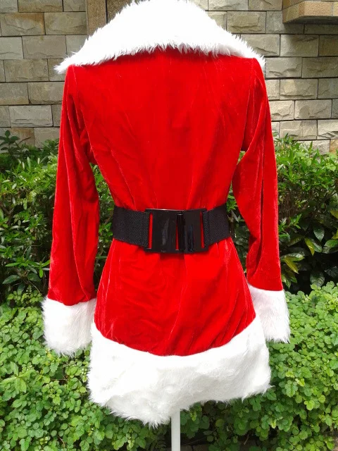 Sleeved dress Christmas club babes DS costumes performance clothing uniforms temptation to party Freeshipping|clothing logo|clothing basketuniform