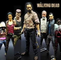 new hot 15cm the walking dead 5 zombies rick daryl action figure toys christmas doll toy christmas gift