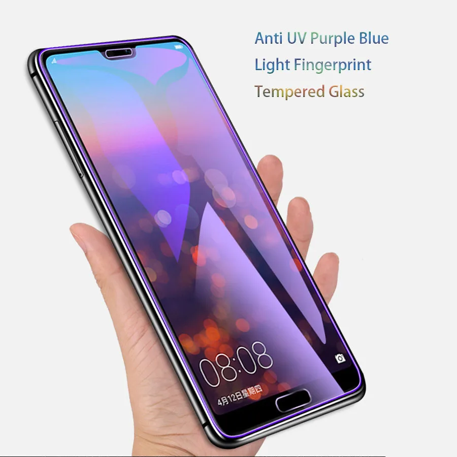 Синий фиолетовый экран телефона для Huawei P30 Lite P20 Pro P10 Mate 20 анти УФ Фиолетовый свет
