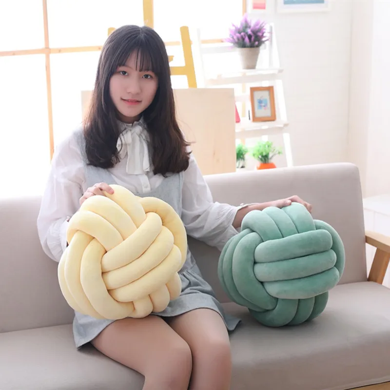 Новинка 2019 подушка с узлом китайский узел домашний декор мягкие Мультяшные