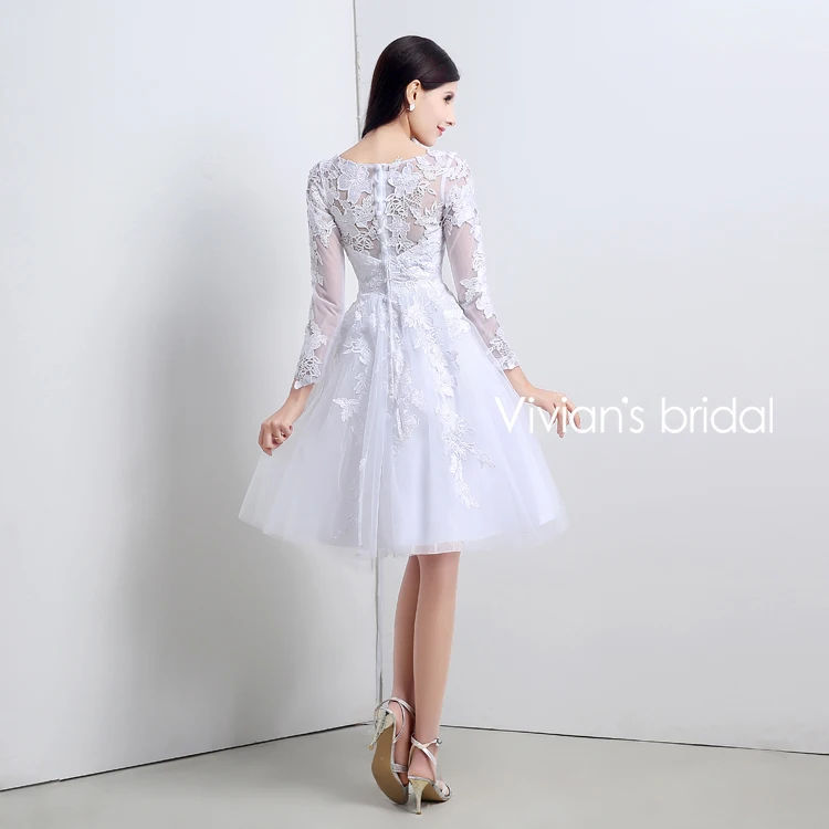 Vivian's Bridal элегантное Пышное Бальное Платье недорогие свадебные платья с