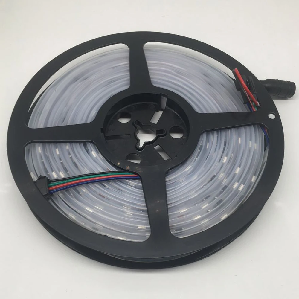 5m RGB Мечта Магия Светодиодные ленты DC12V 6803 IC IP67 водонепроницаемый 5050 SMD 150LED гибкий