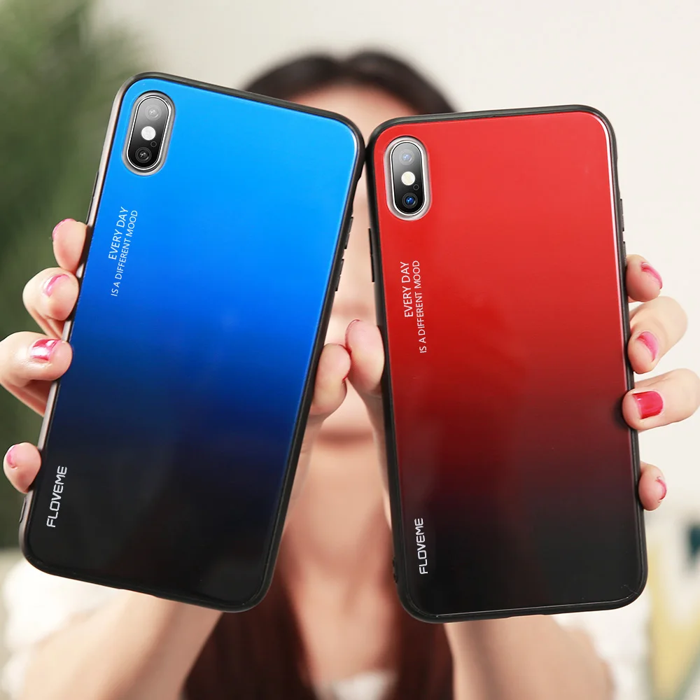 FLOVEME пластиковый чехол синий луч для samsung Galaxy S7 Edge S8 S9 Plus защитный note 9 8 Funda Coque |