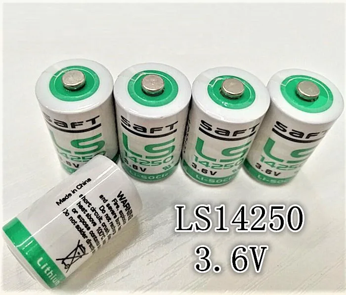 12 шт. ls14250 3,6 В PLC автоматическое промышленное оборудование для управления nc машина измеритель газа зонд литиевая батарея