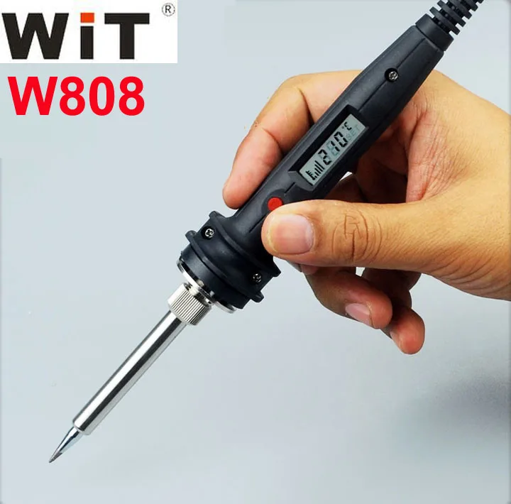 Японский WiT W808 Электрический паяльник 60 Вт 80 100 быстрый нагрев 110 В 220 внутренний