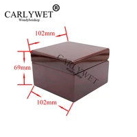 carlywet wholesale fashion luxury wood watch box jewelry storage case gift box with pillow for rolex omega iwc panerai breguet
