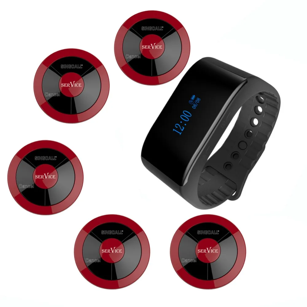 SINGCALL Беспроводная система вызова официанта вызов в отеле 1 новый